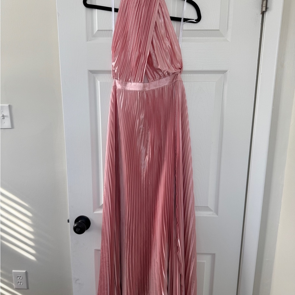 L’idee Hot Pink Backless Dresss